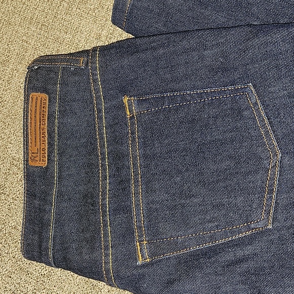 RALPH LAUREN POLO JEANS BOOT  CUT  SZ 10, 29" INSEAM LIKE NEW CONDITION. - Picture 3 of 5